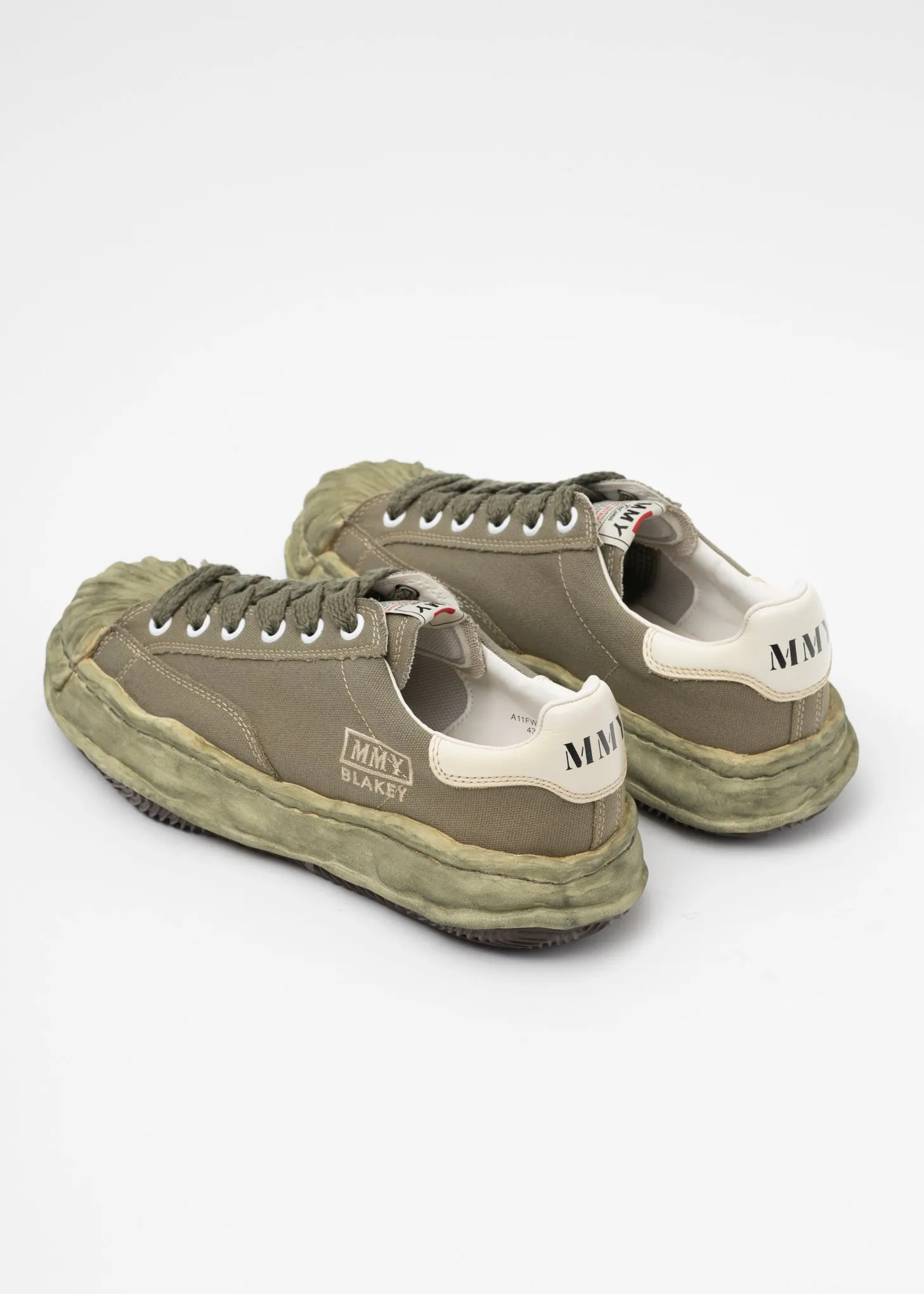 Khaki OG Canvas Low-Top Sneaker (BLAKEY LOW)