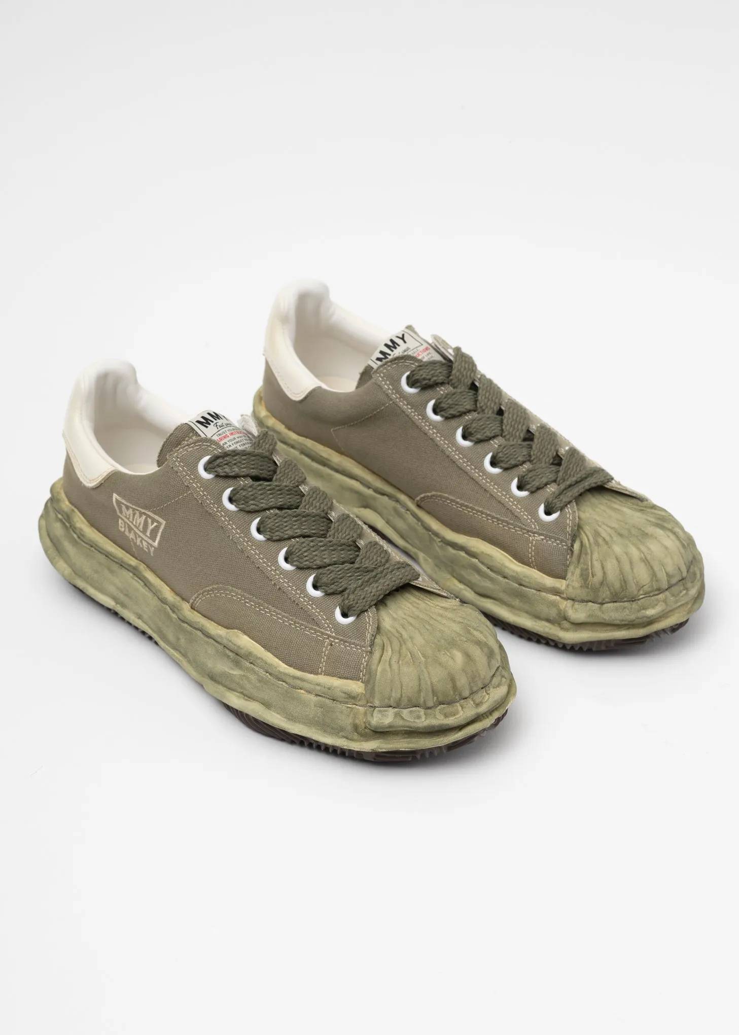 Khaki OG Canvas Low-Top Sneaker (BLAKEY LOW)