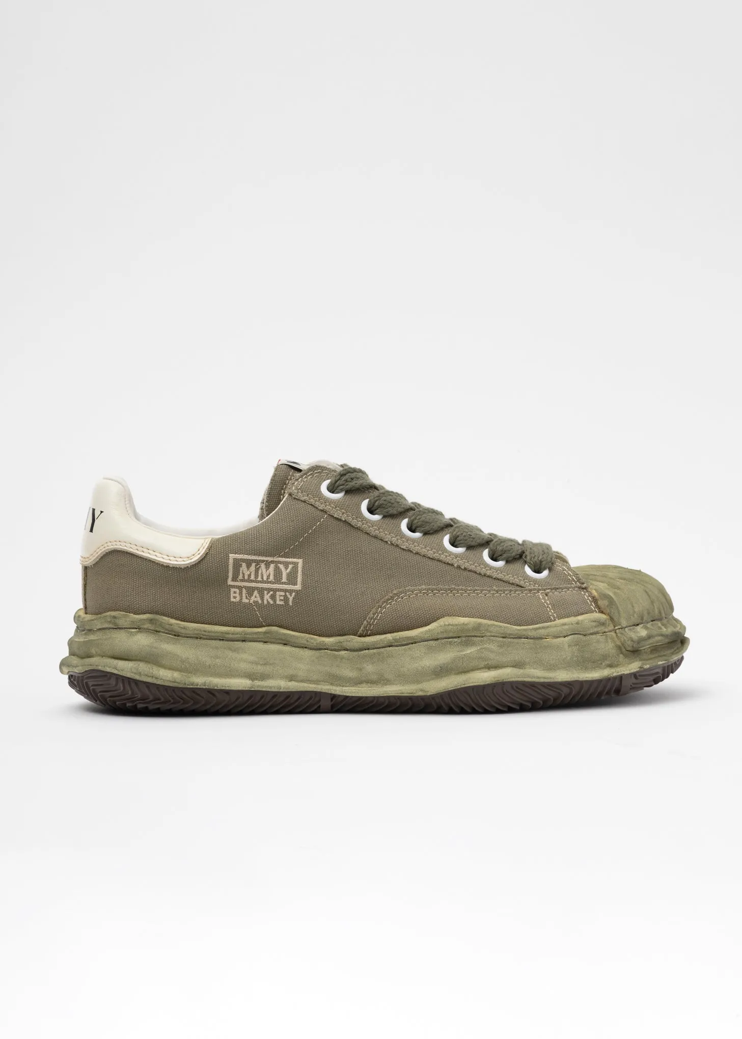 Khaki OG Canvas Low-Top Sneaker (BLAKEY LOW)