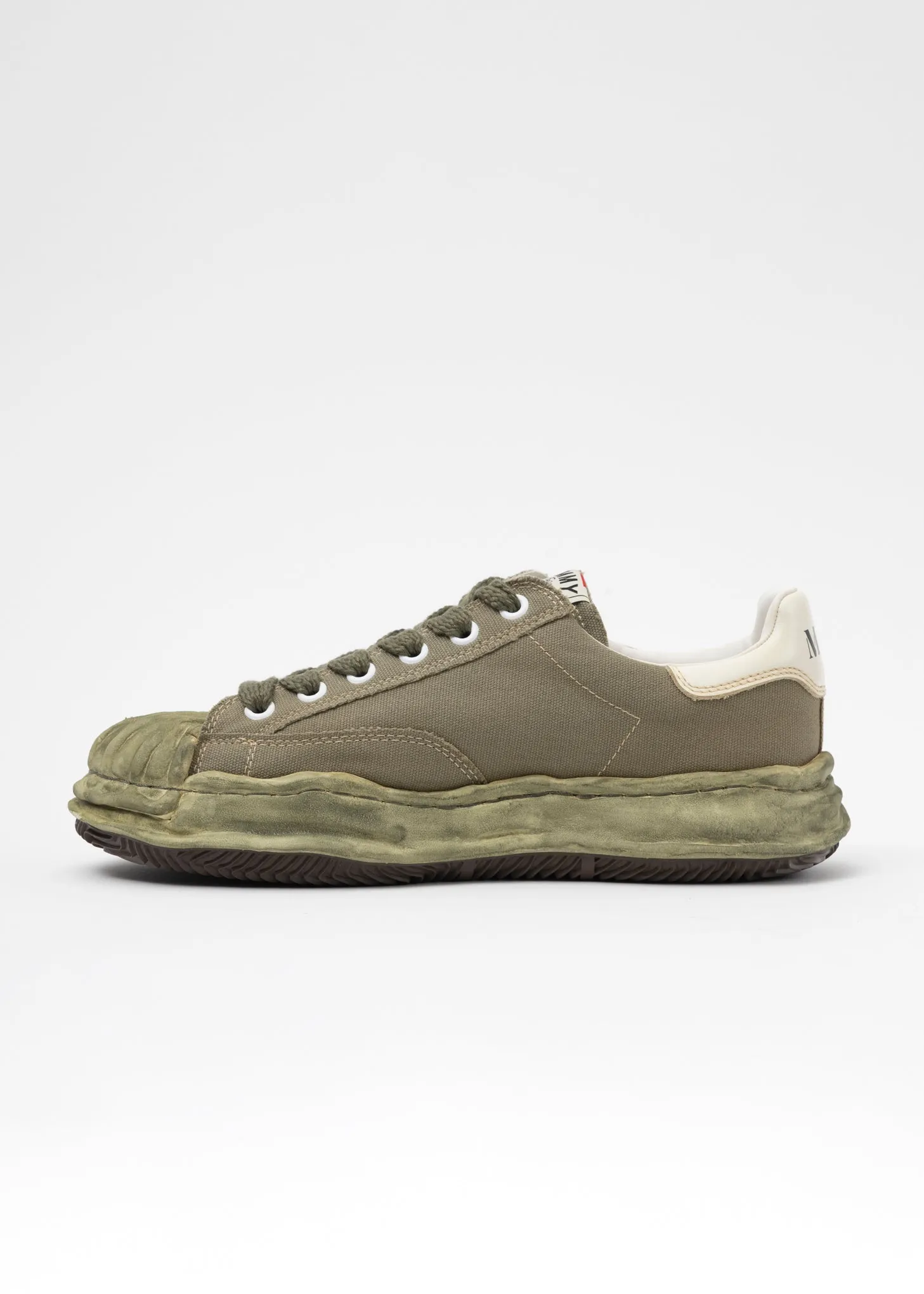 Khaki OG Canvas Low-Top Sneaker (BLAKEY LOW)