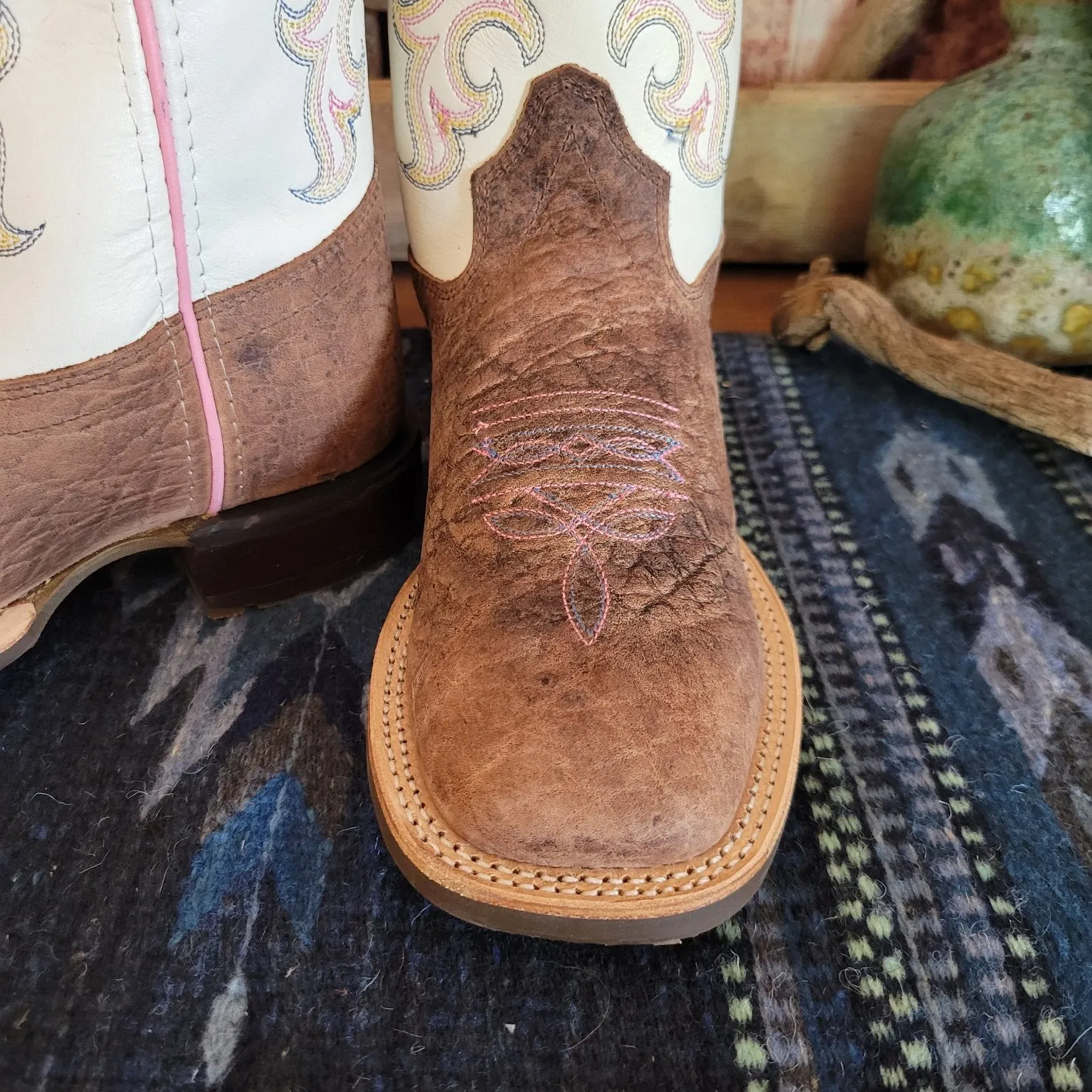 Kids' Leather Boots for Girls by Old West  BSC1992