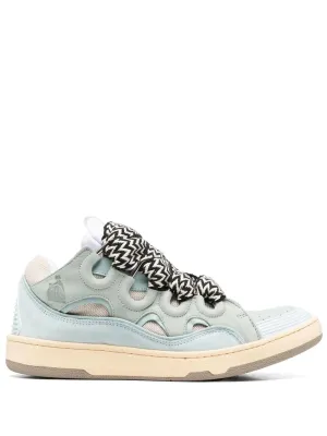 LANVIN Curb Sneakers Pale Blue