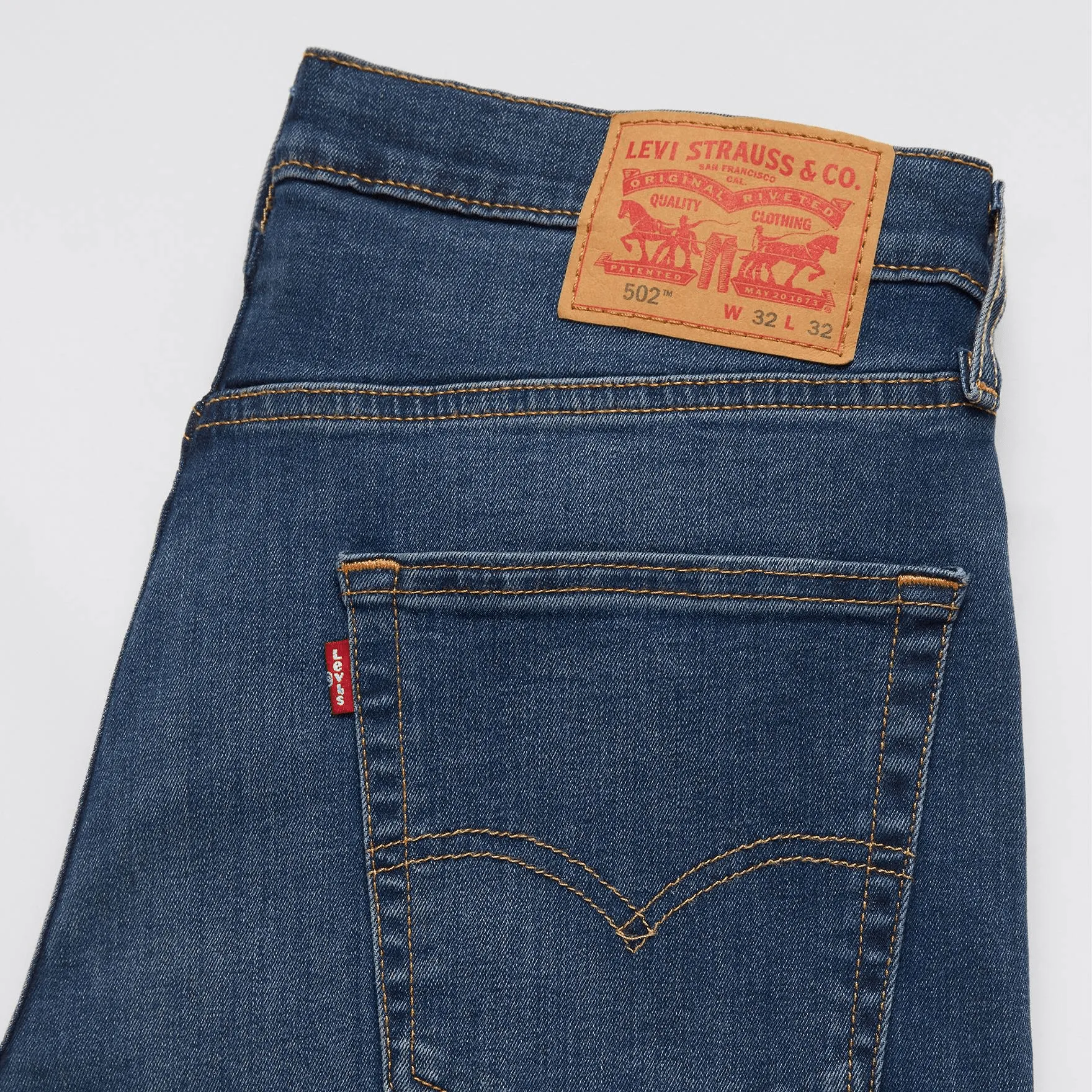 Levi's 502™ Tapered Jeans In Indigo Worn In