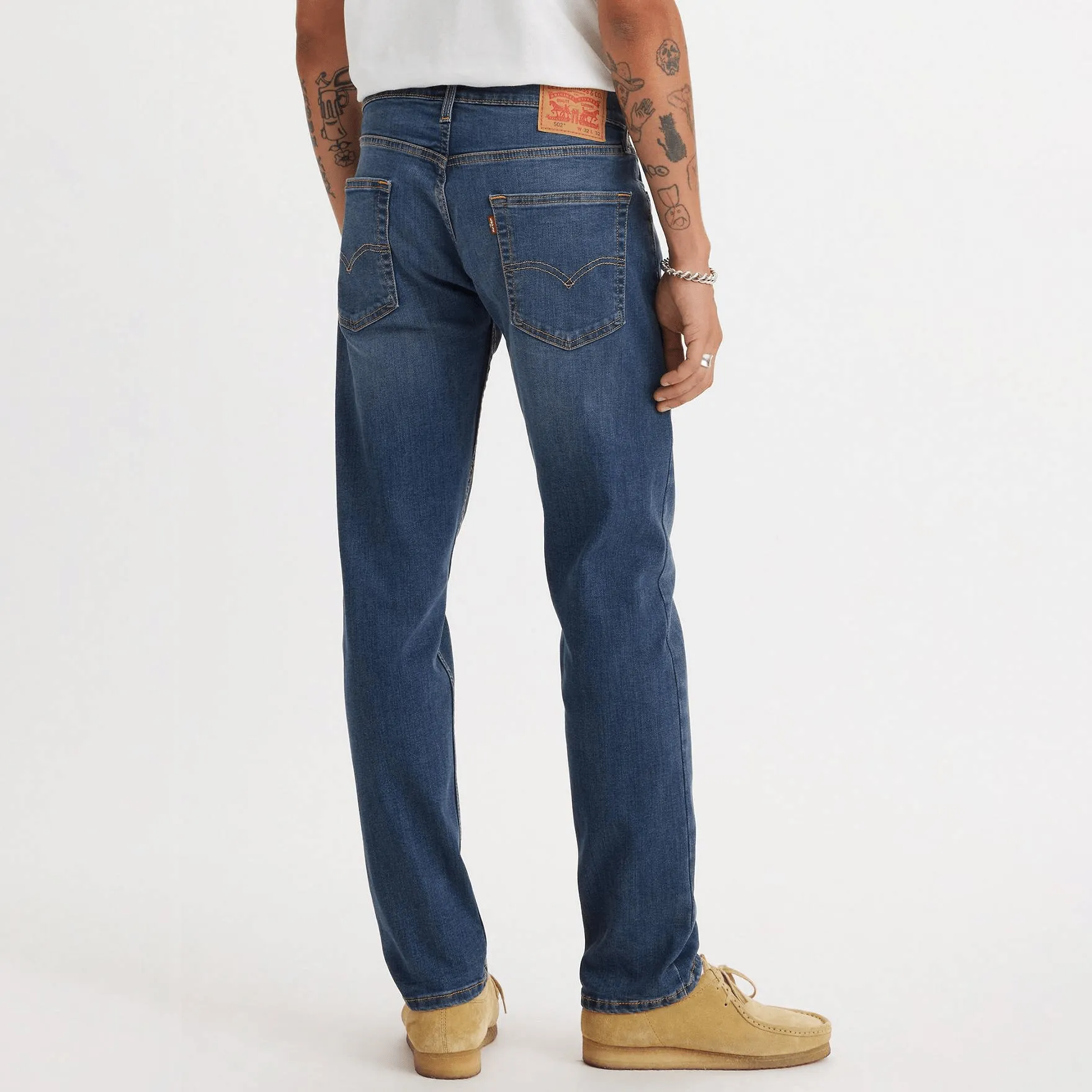 Levi's 502™ Tapered Jeans In Indigo Worn In
