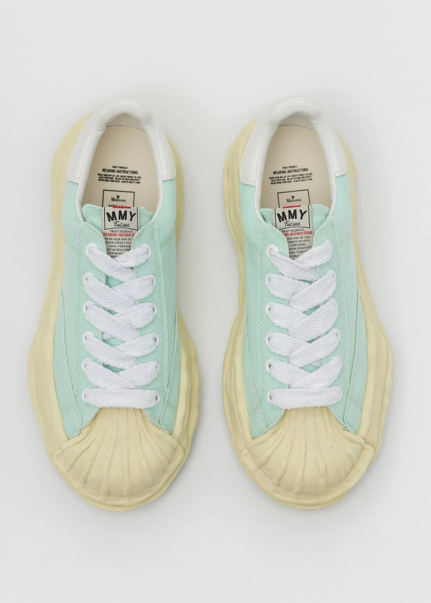 Light Blue OG Sole Vintage Colour Canvas Low-Top Sneaker (BLAKEY LOW)