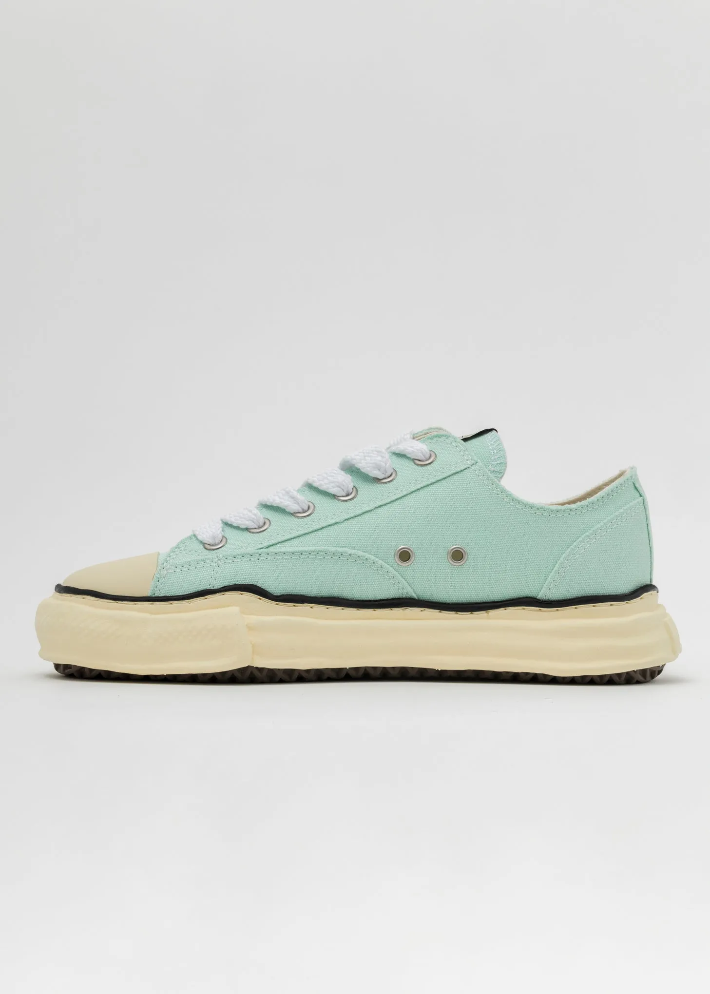 Light Blue OG Sole Vintage Colour Canvas Low-Top Sneaker (PETERSON LOW)