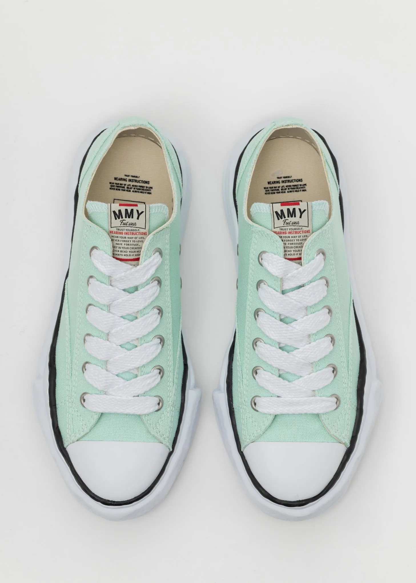 Light Blue Original Sole Canvas Lowcut Sneaker (PETERSON LOW)