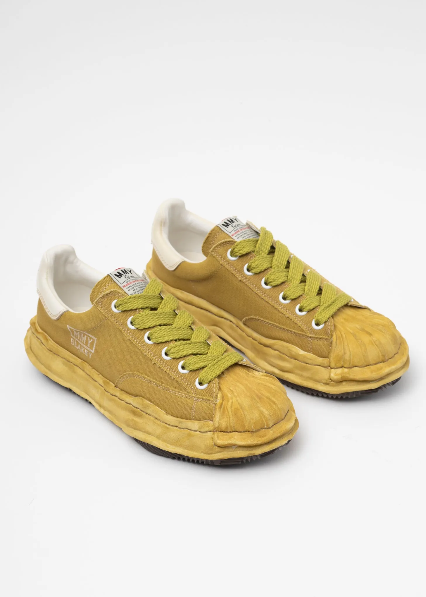 Light Green OG Canvas Low-Top Sneaker (BLAKEY LOW)