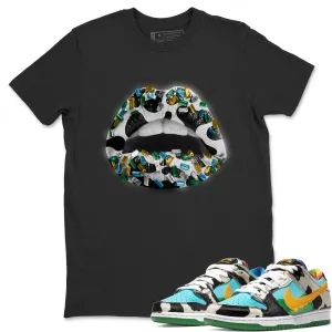 Lips Jewel T-shirt - Nike Dunk Chunky Dunky
