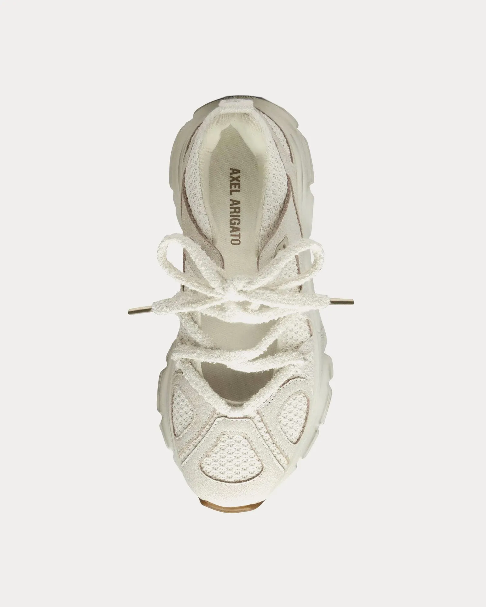 Marathon Ballet Off White / Off White Slip On Sneakers