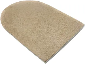 Mars Wellness Gel Heel Cushion Pad - Fabric Cover - Shock Absorbing - Achilles, Feet Arch, Heel Pain, Bone Spur
