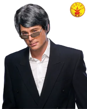 Mens Adult Grey Wig