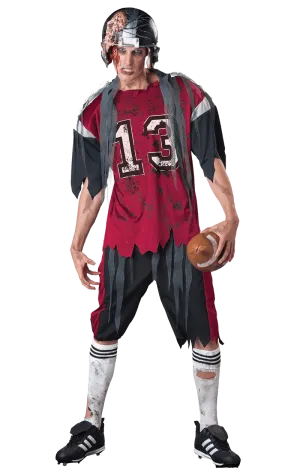 Mens American Football Zombie Costume