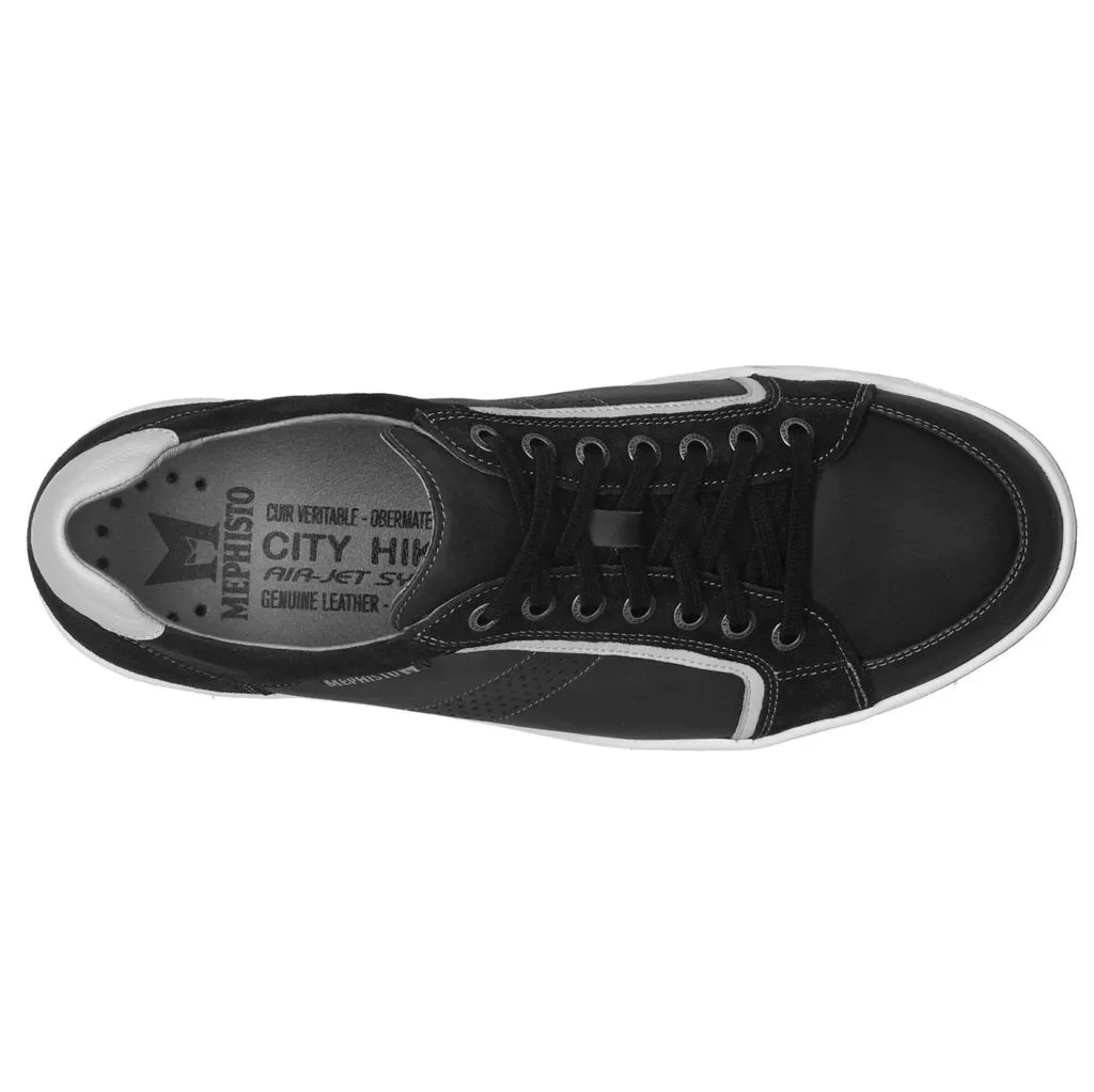 Mephisto Harrison Nubuck Leather Men's Low Top Trainers