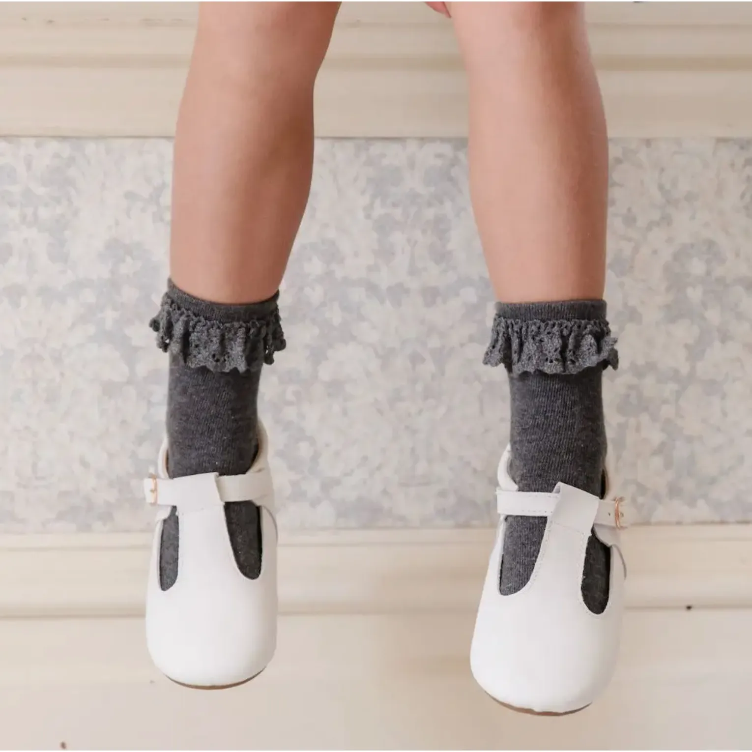 midnight lace midi socks | 3 pack
