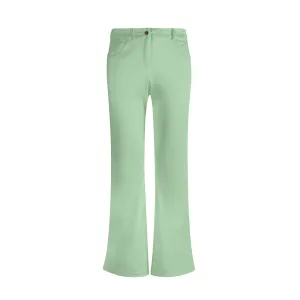 Mima Green Flare Pants