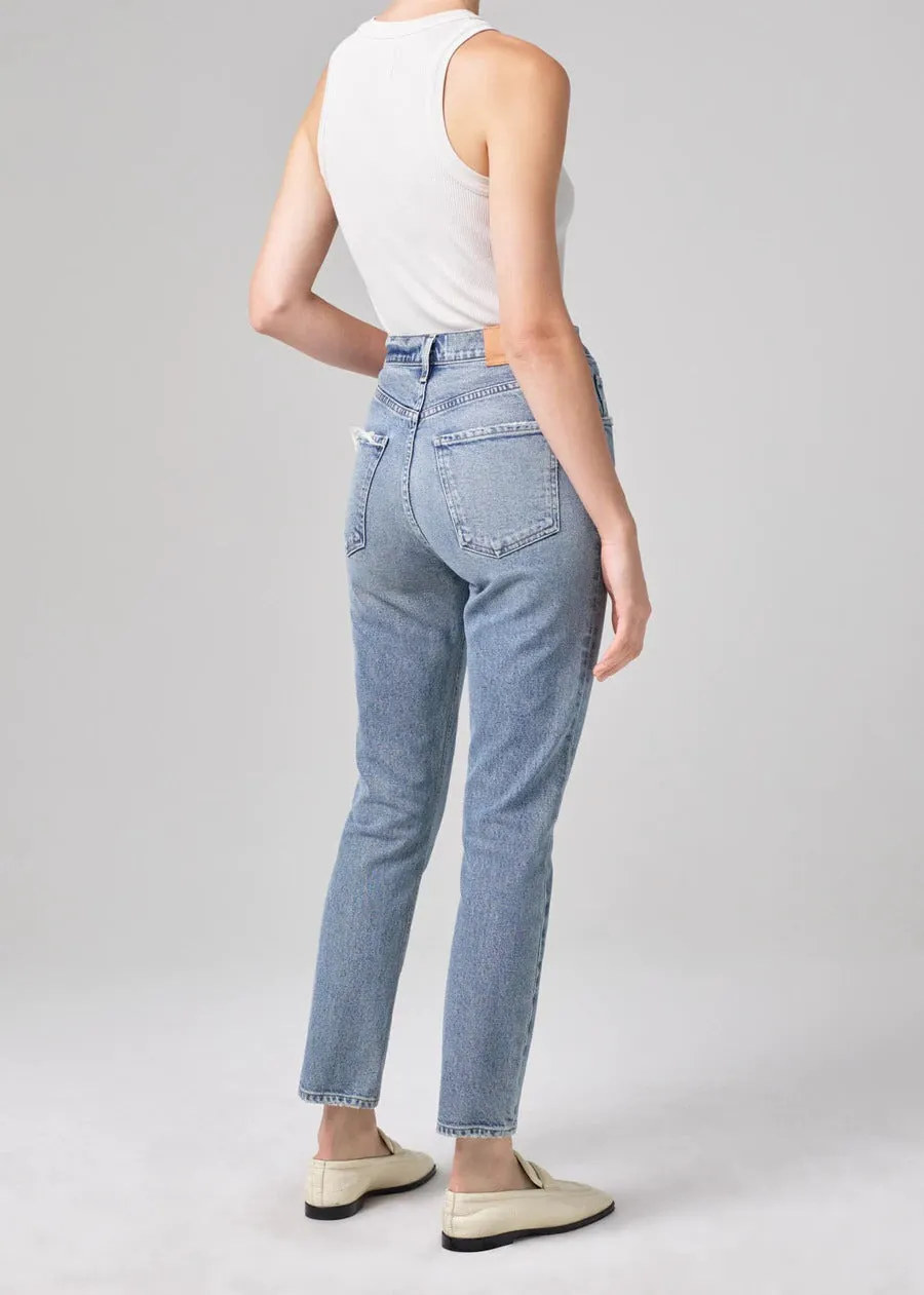 Mirja High Rise Straight Leg Jean