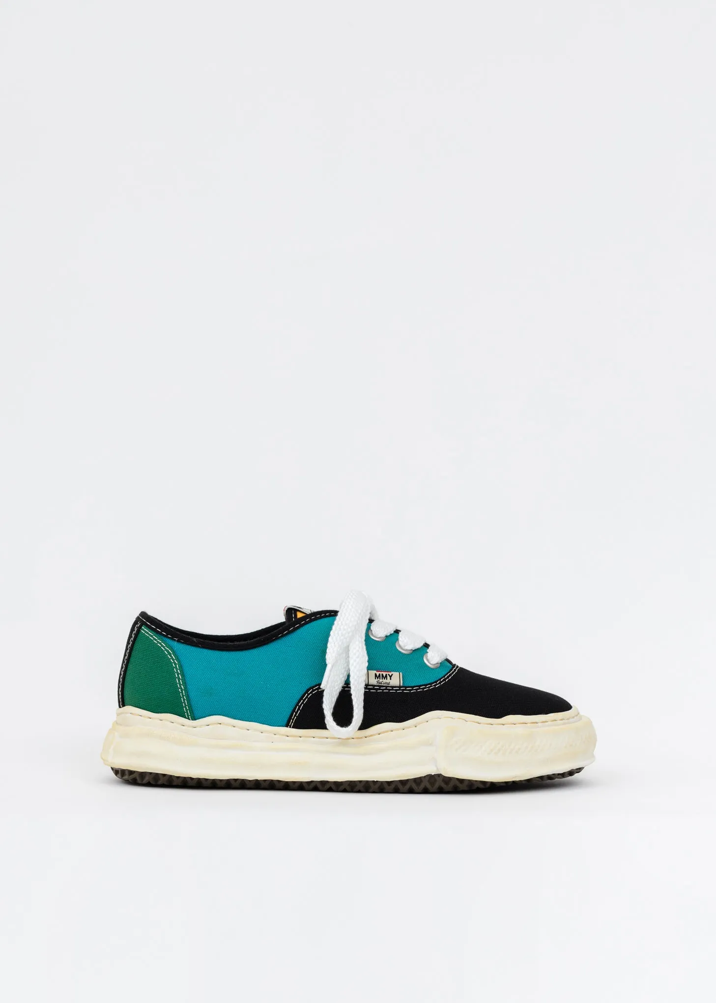 Multi Original Sole Overdyed Lowcut Sneaker (Blue Baker)