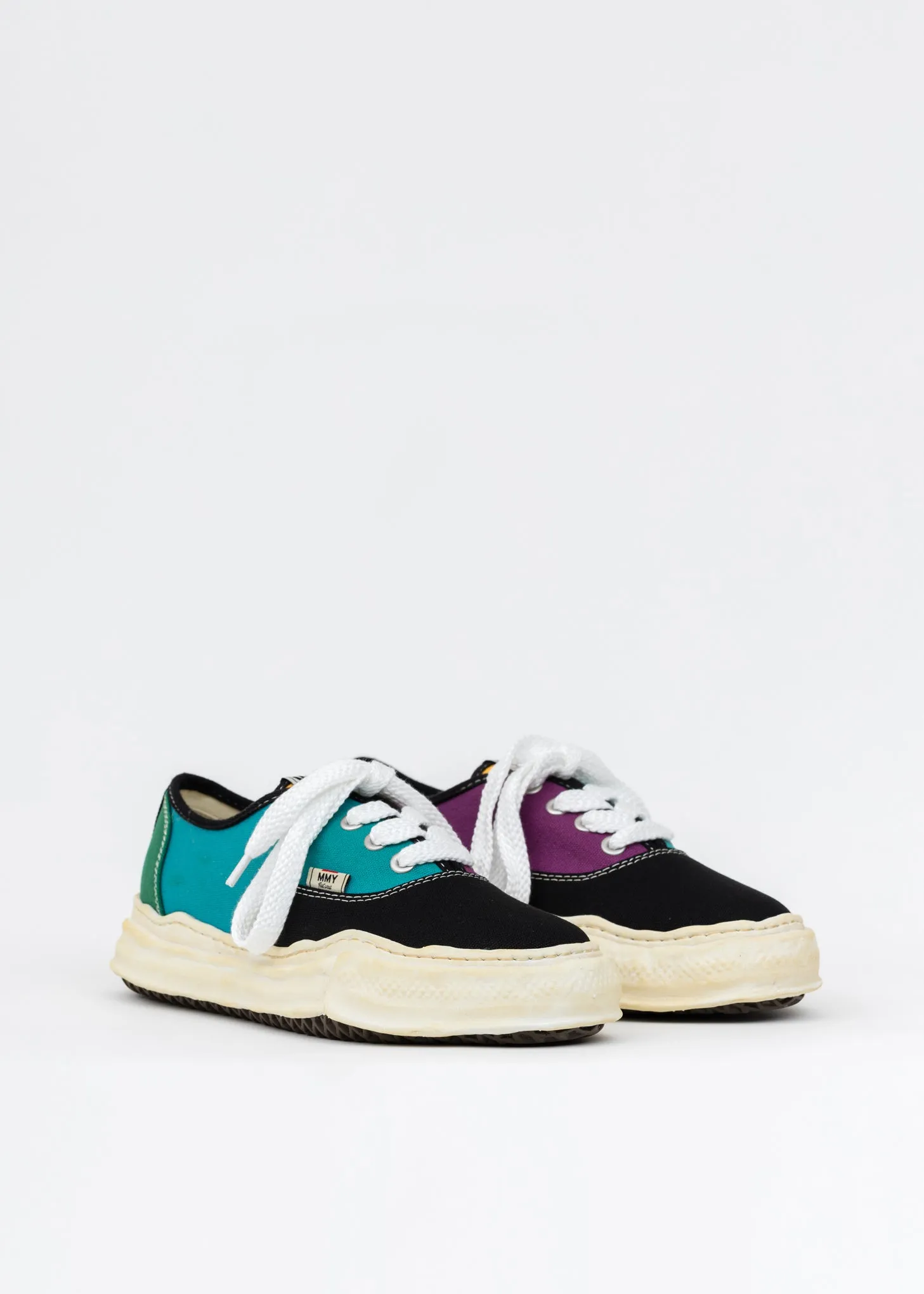 Multi Original Sole Overdyed Lowcut Sneaker (Blue Baker)