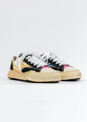 Multi Printed Canvas Original Sole Overdyed Lowcut Sneaker
