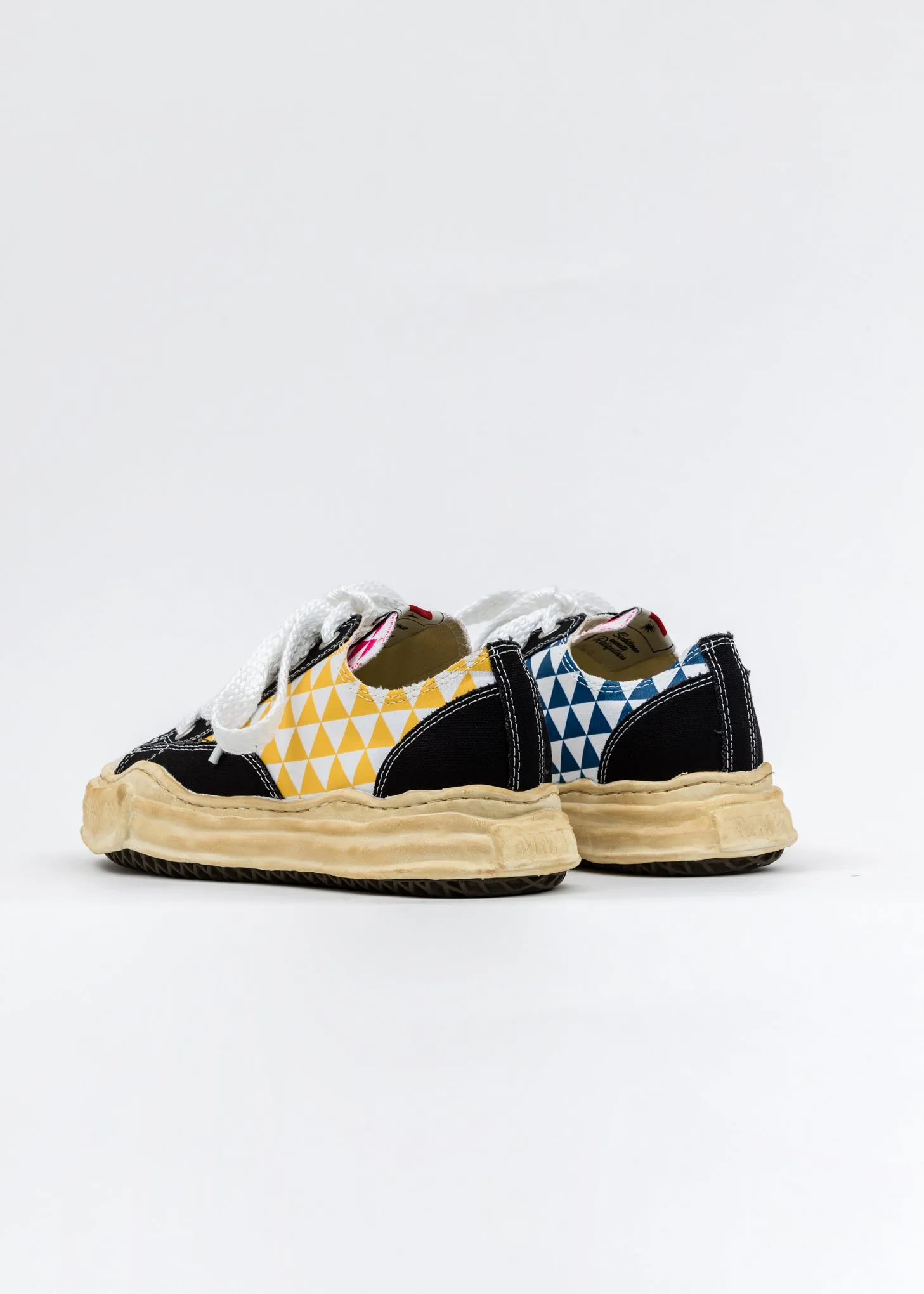 Multi Printed Canvas Original Sole Overdyed Lowcut Sneaker