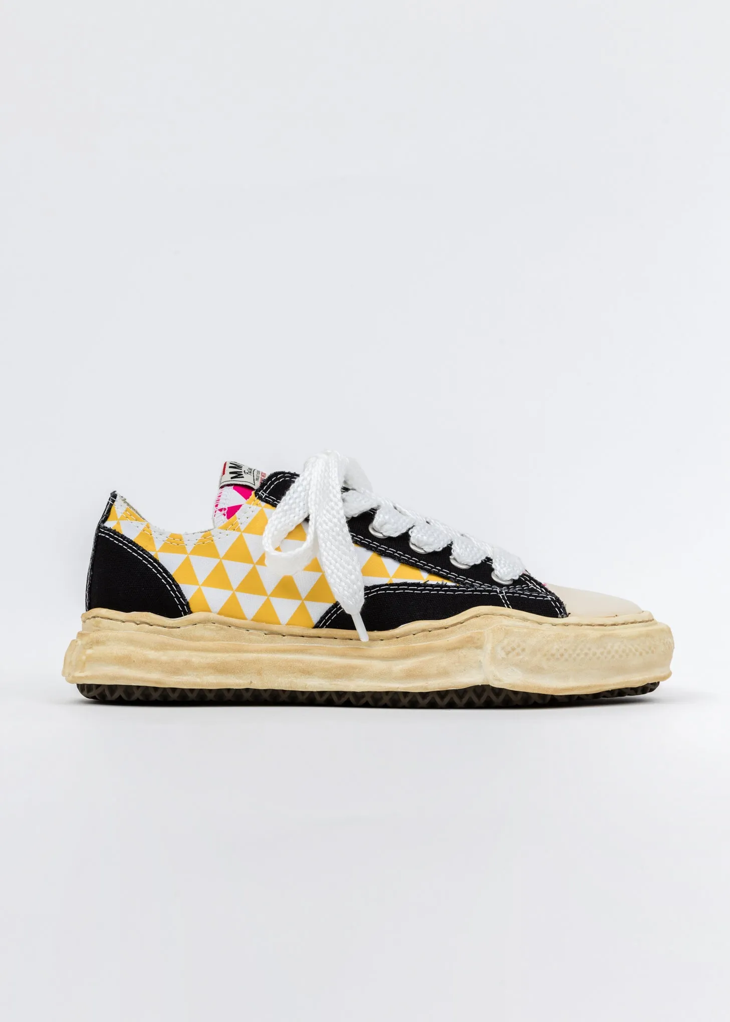 Multi Printed Canvas Original Sole Overdyed Lowcut Sneaker