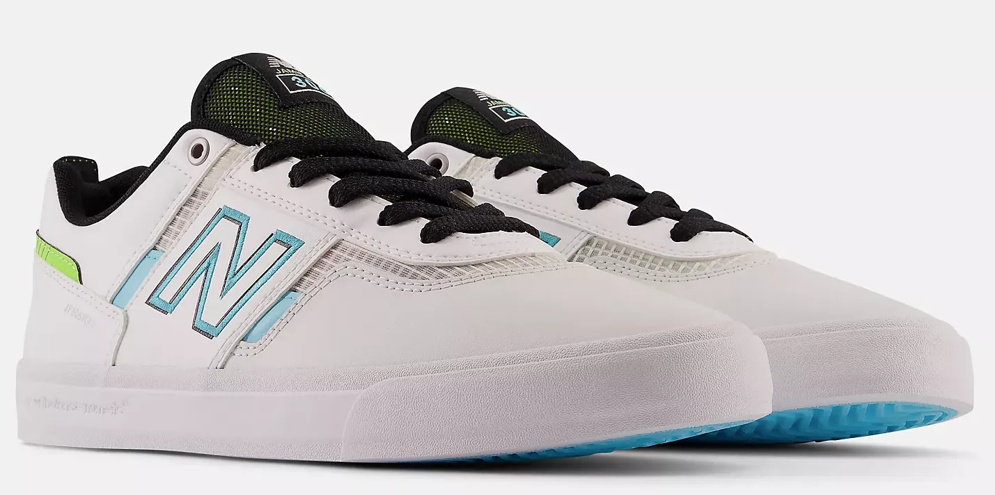 New Balance - Numeric Jamie Foy 306 Shoes | White Aqua