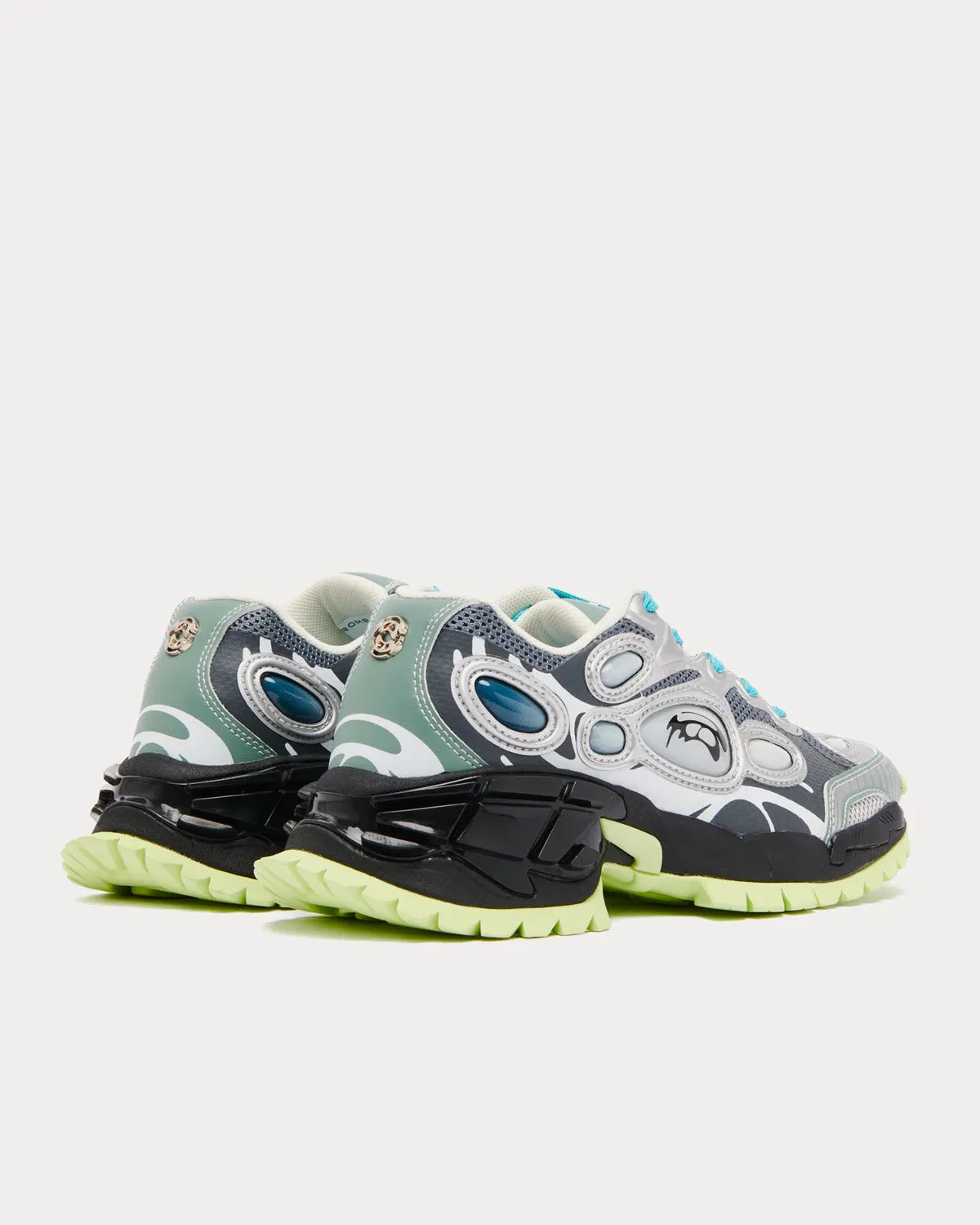 New Nucleo Grey Low Top Sneakers