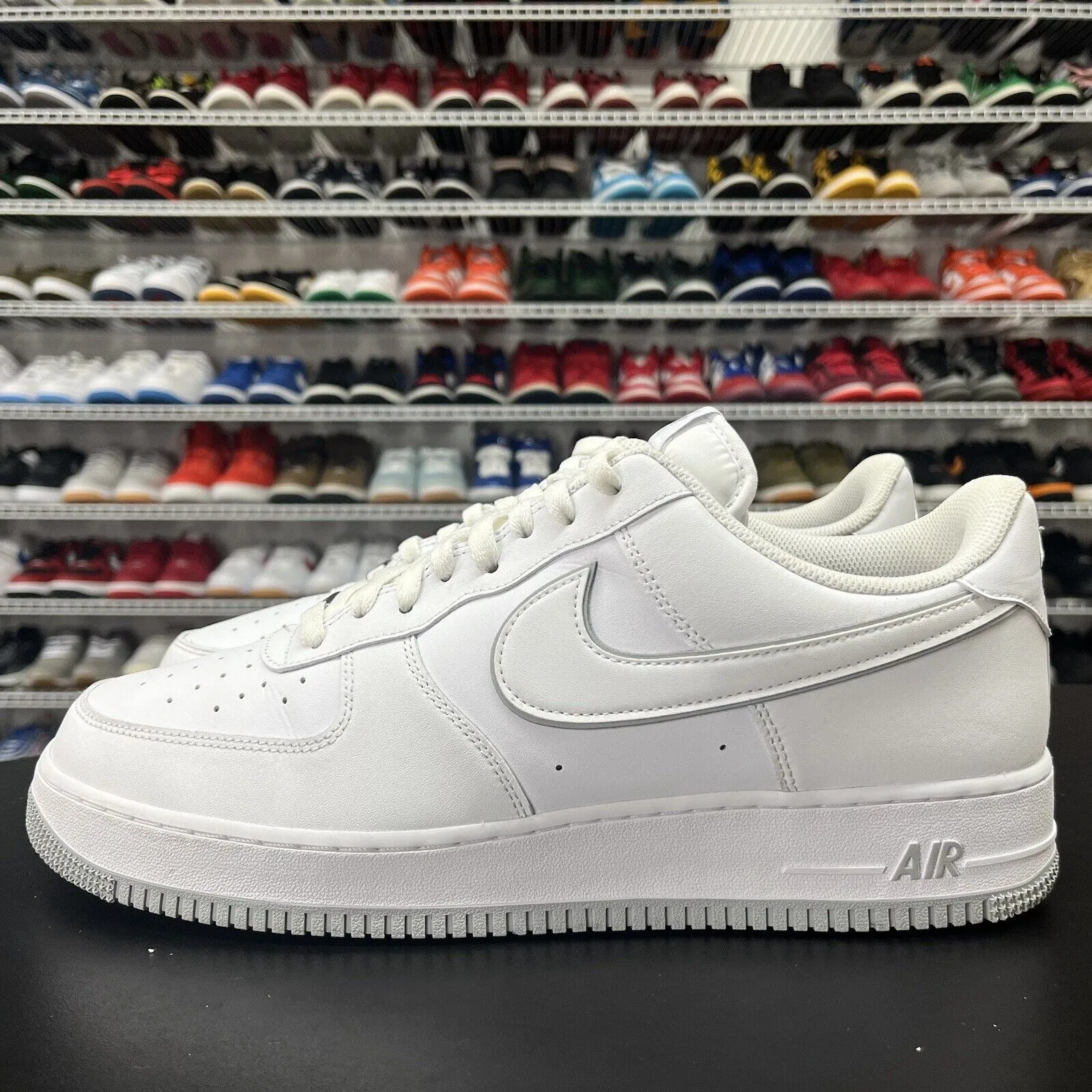 Nike Air Force 1 '07 White Wolf Grey (DV0788-100) Men's Size 14