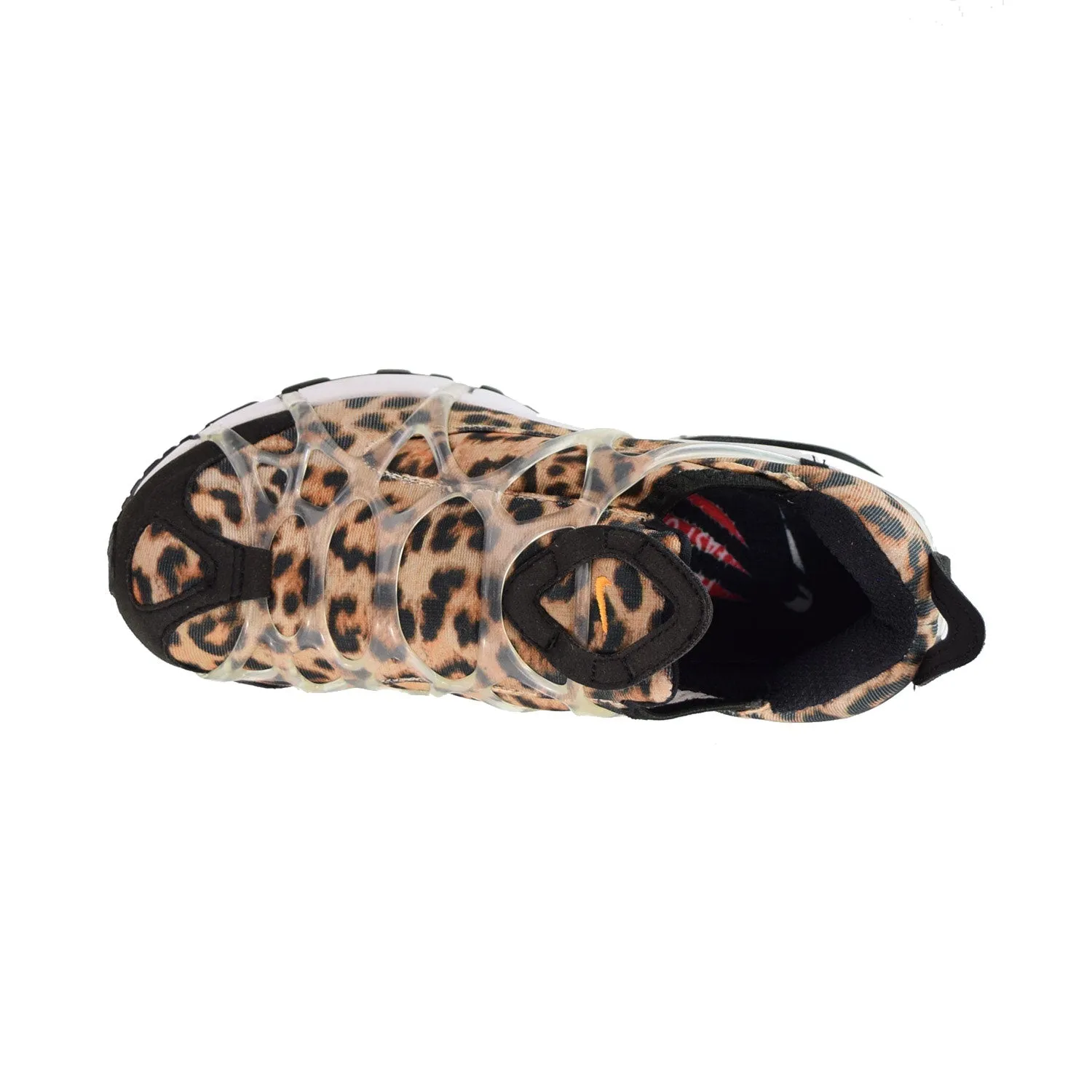 Nike Air Kukini SE "Leopard" (GS) Big Kids' Shoes Black-Kumquat-Multi color