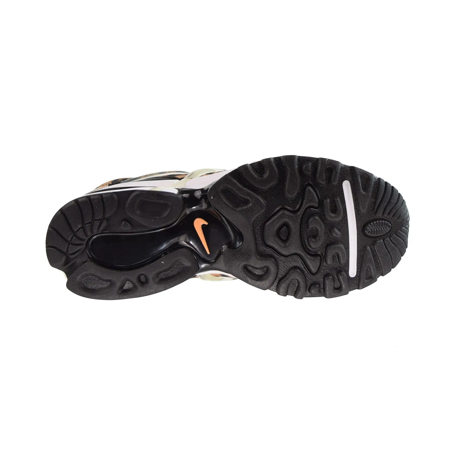 Nike Air Kukini SE "Leopard" (GS) Big Kids' Shoes Black-Kumquat-Multi color