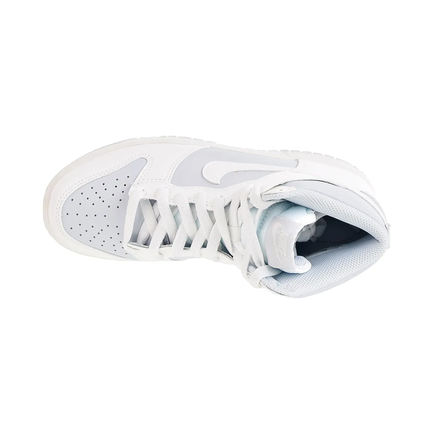 Nike Dunk High (GS) Big Kids' Shoes Summit White-Pure Platinum