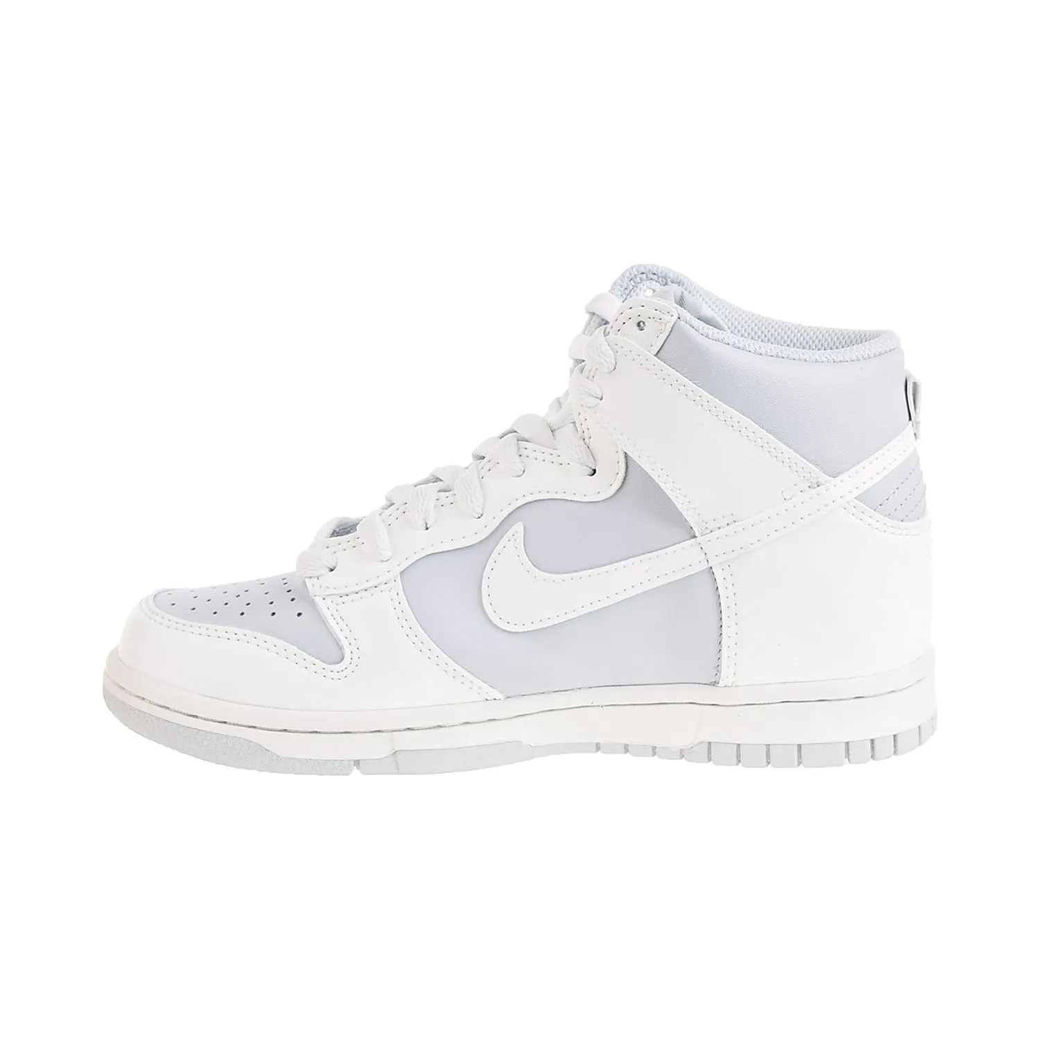 Nike Dunk High (GS) Big Kids' Shoes Summit White-Pure Platinum