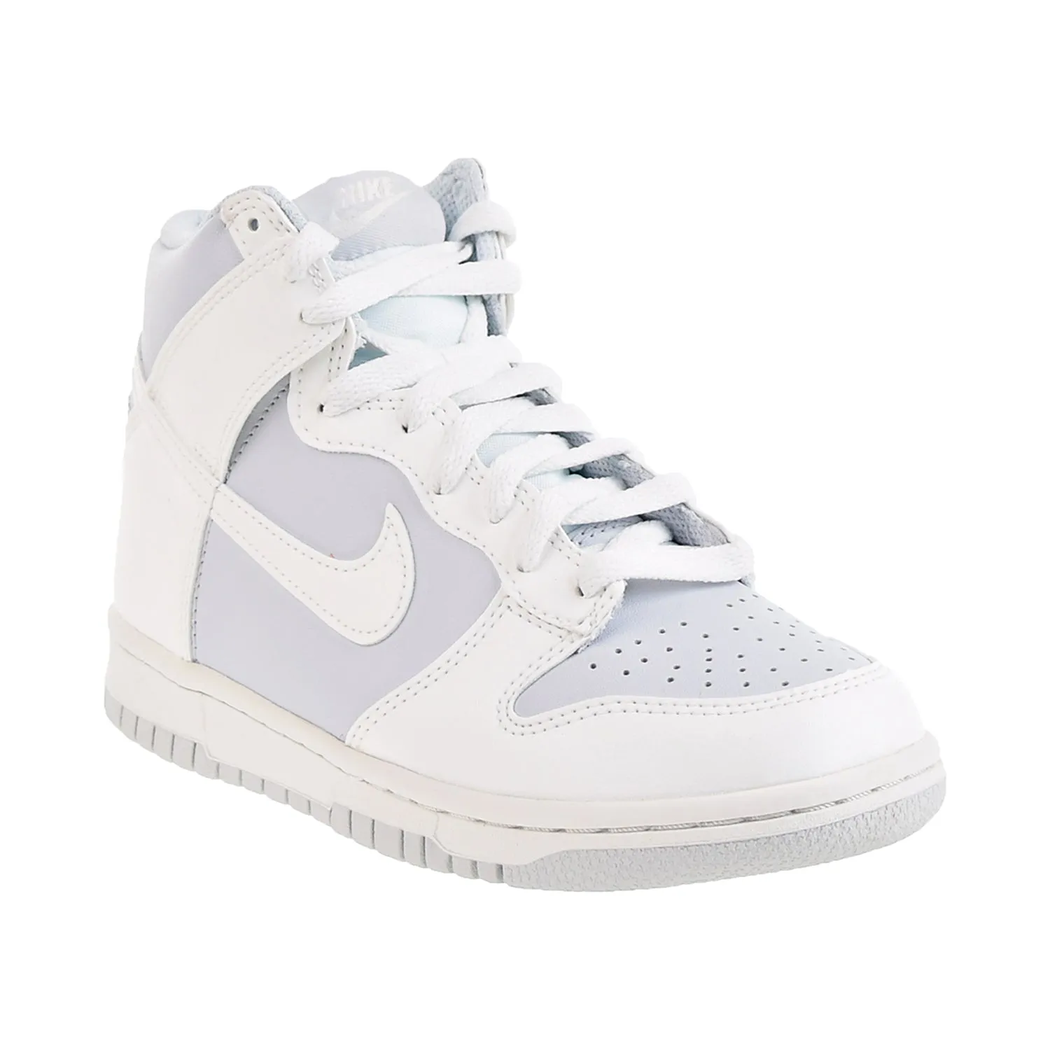 Nike Dunk High (GS) Big Kids' Shoes Summit White-Pure Platinum