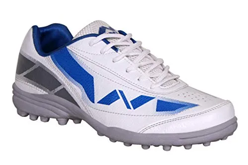 NIVIA - - Step Out & Play 479WB Synthetic Hook-1 Cricket Shoes, UK 8 (White)
