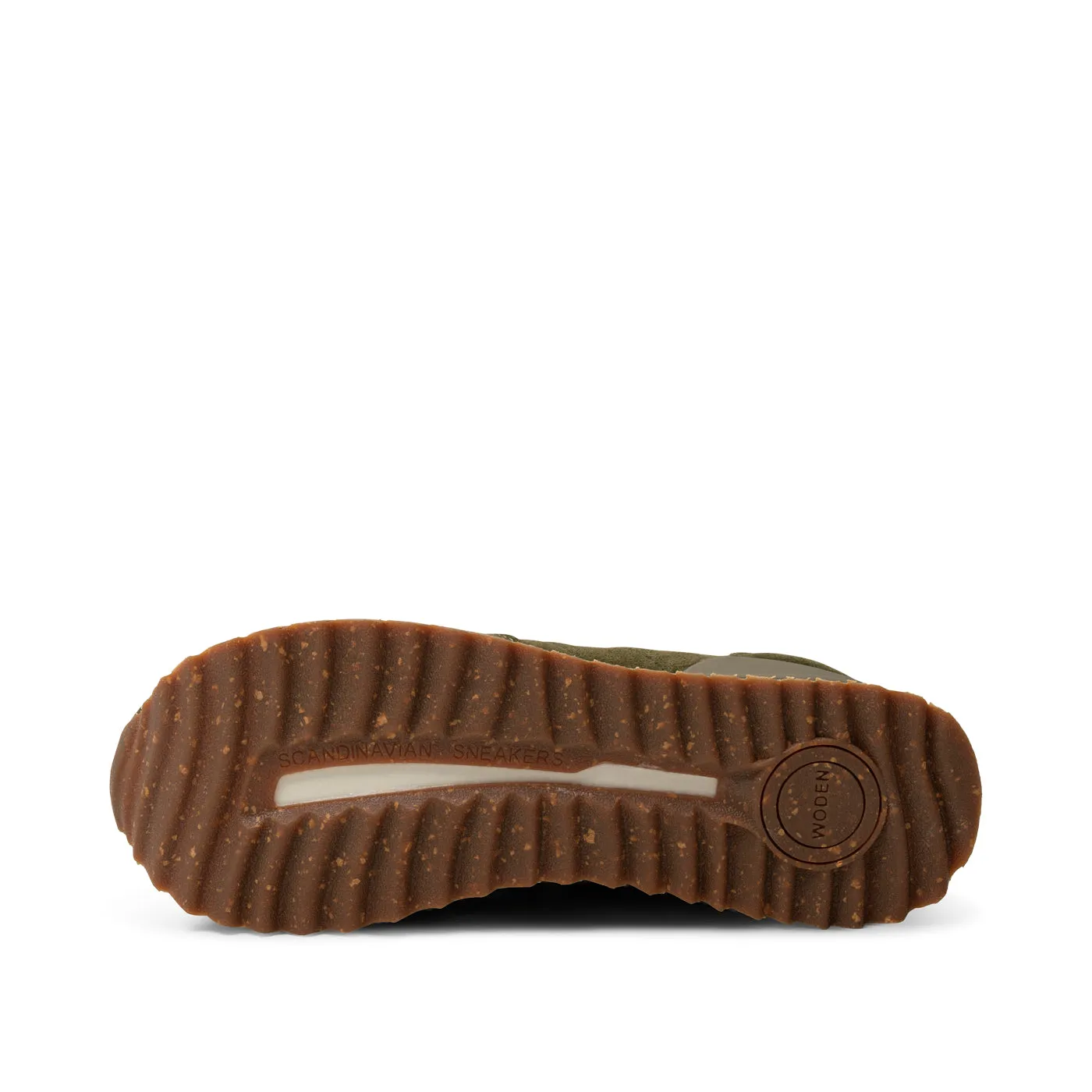Nora III Suede Plateau - Dark Olive
