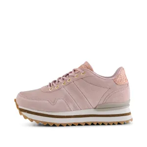 Nora III Suede Plateau - Dry Rose