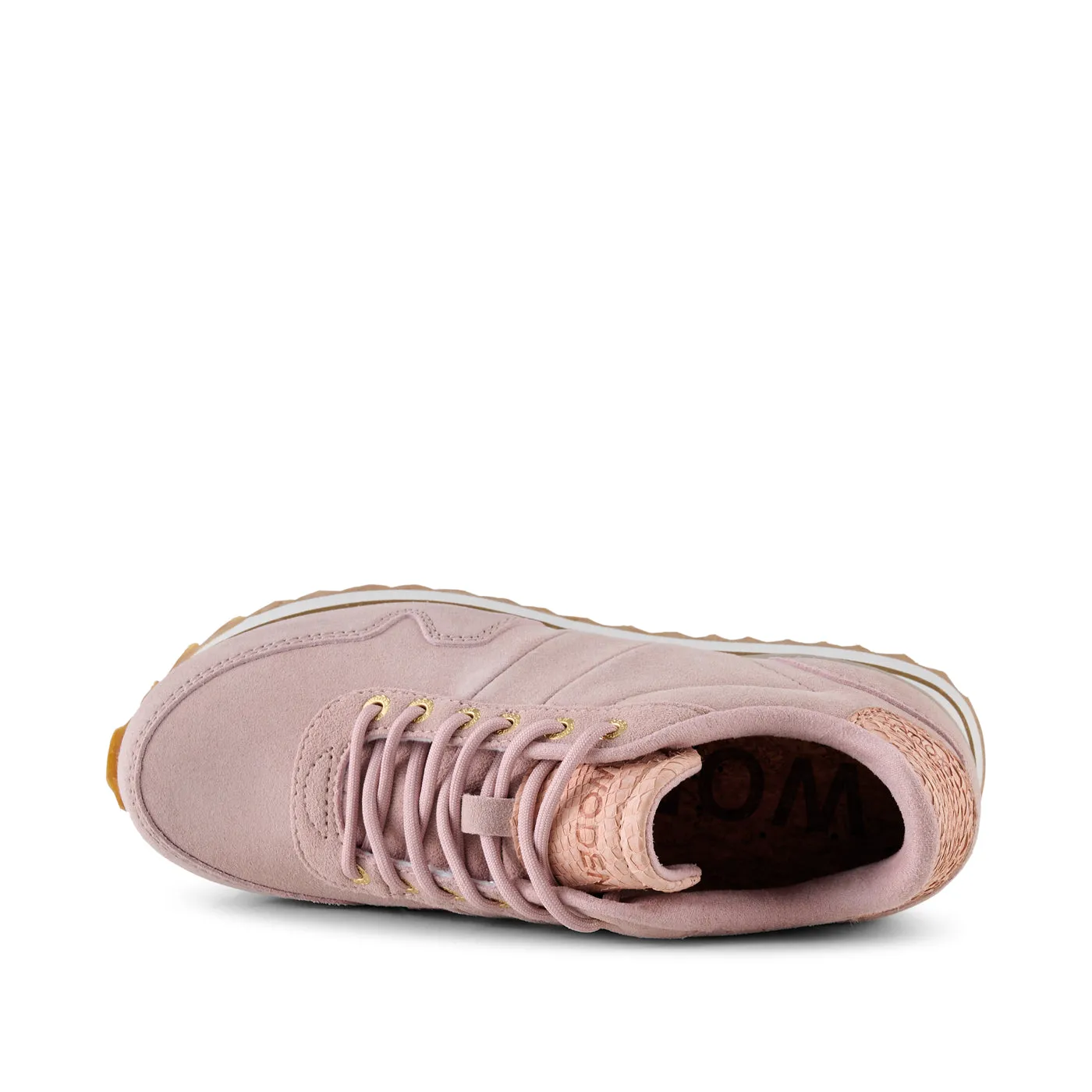 Nora III Suede Plateau - Dry Rose