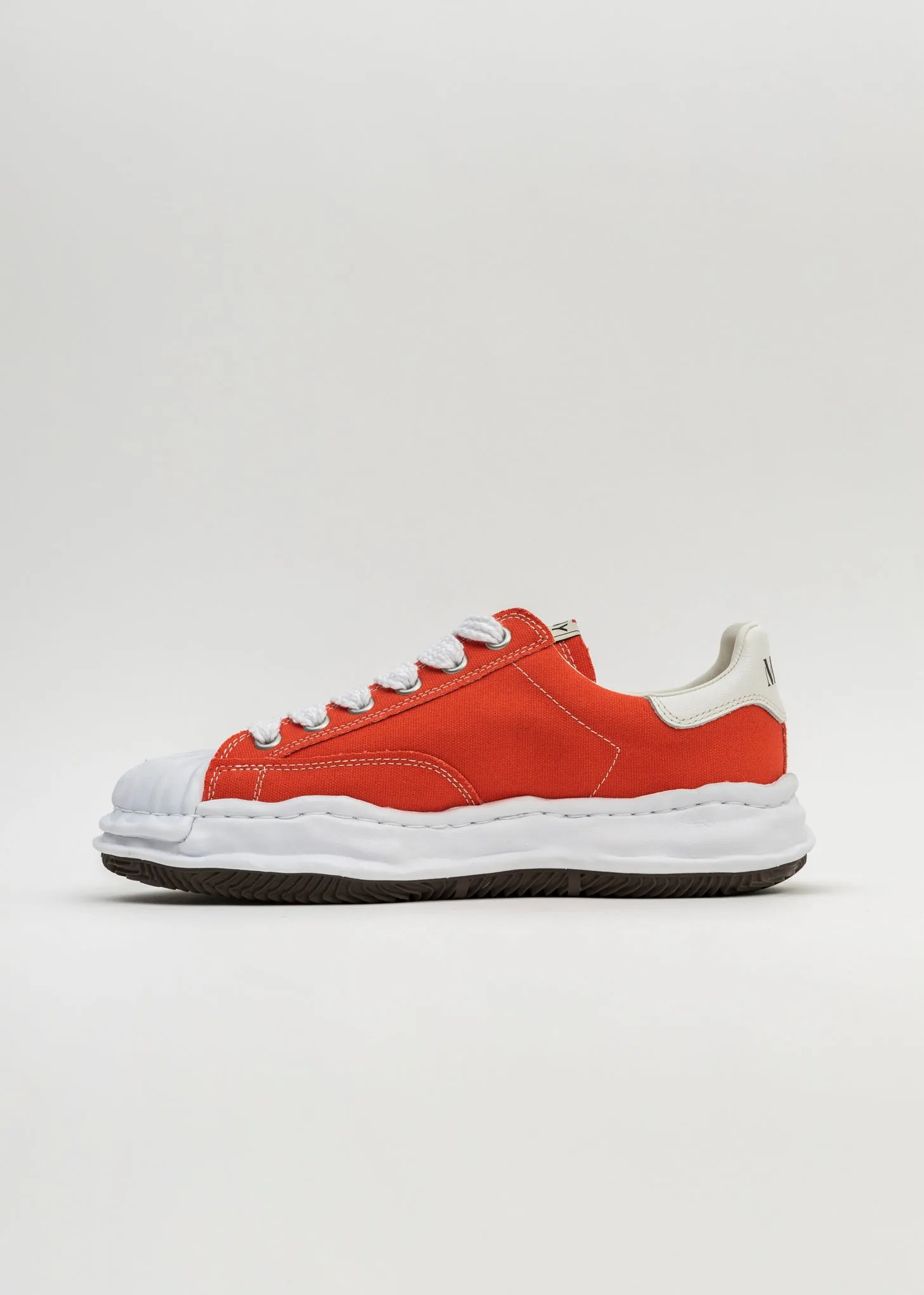 Orange OG Sole Canvas Low-Top Sneaker (BLAKEY LOW)