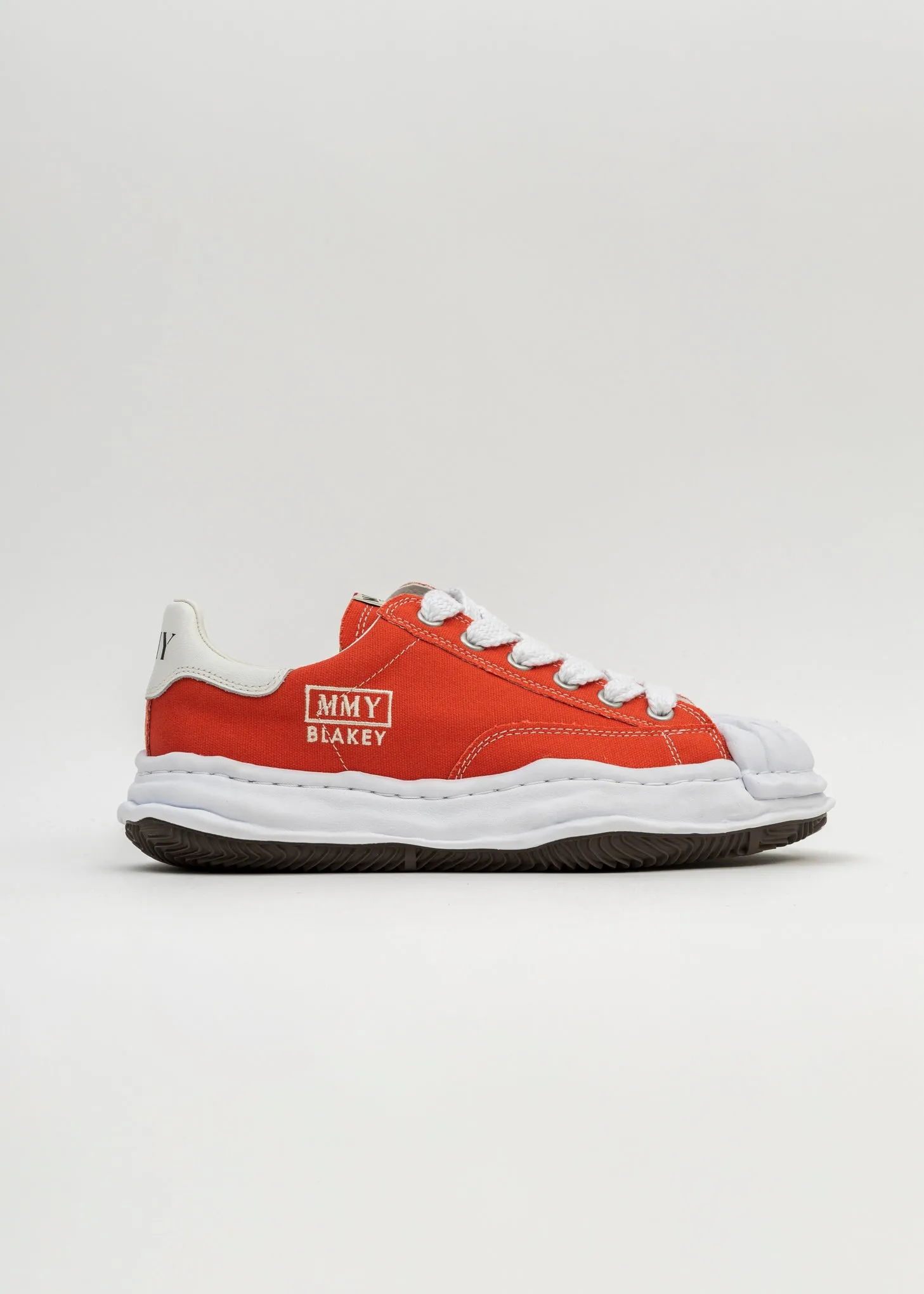 Orange OG Sole Canvas Low-Top Sneaker (BLAKEY LOW)