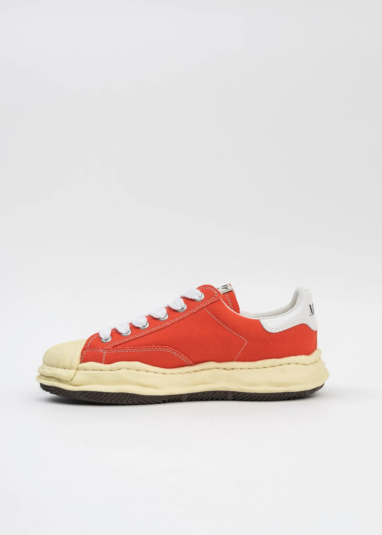 Orange OG Sole Vintage Colour Canvas Low-Top Sneaker (BLAKEY LOW)