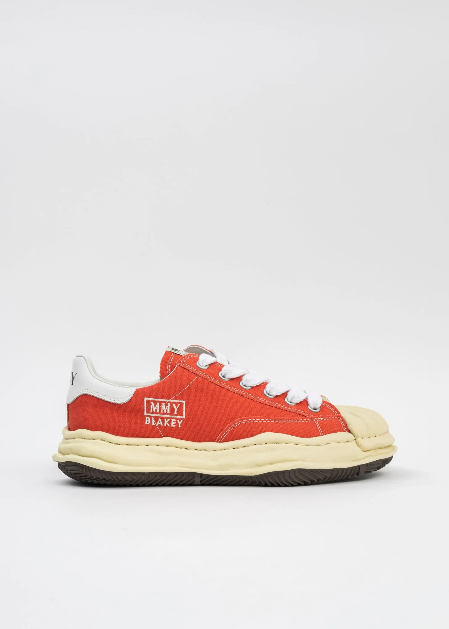 Orange OG Sole Vintage Colour Canvas Low-Top Sneaker (BLAKEY LOW)