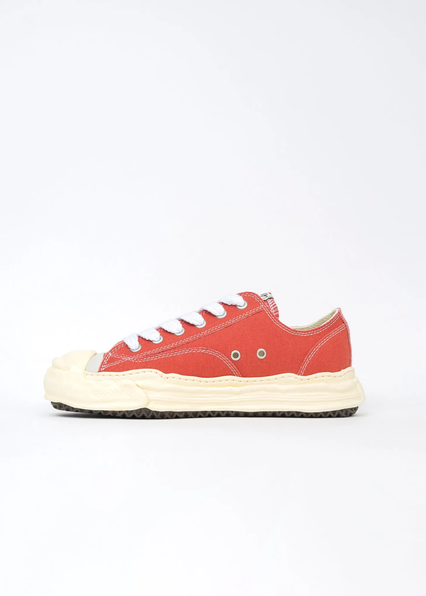 Orange OG Sole Vintage Colour Canvas Low-Top Sneaker (HANK LOW)