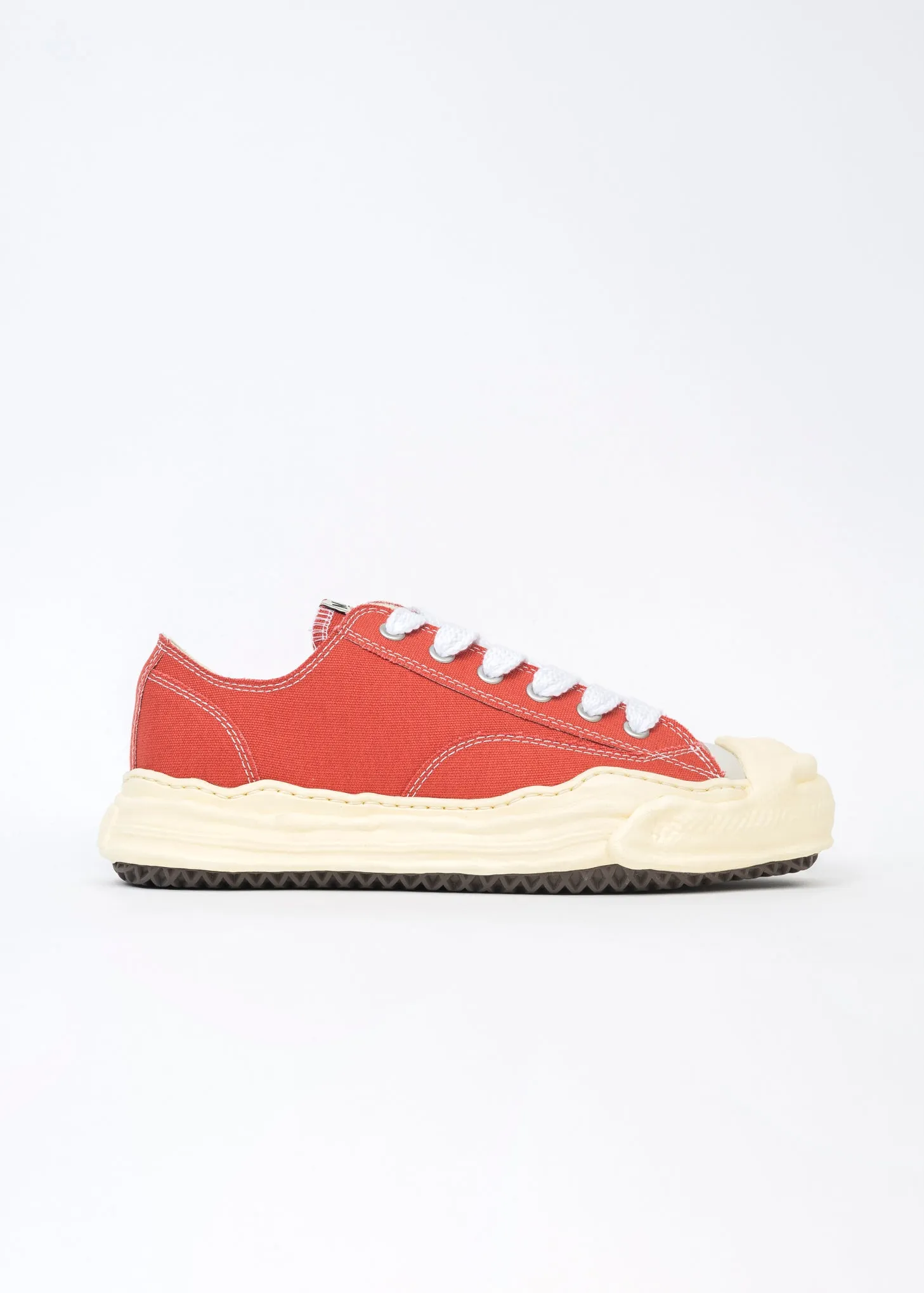 Orange OG Sole Vintage Colour Canvas Low-Top Sneaker (HANK LOW)