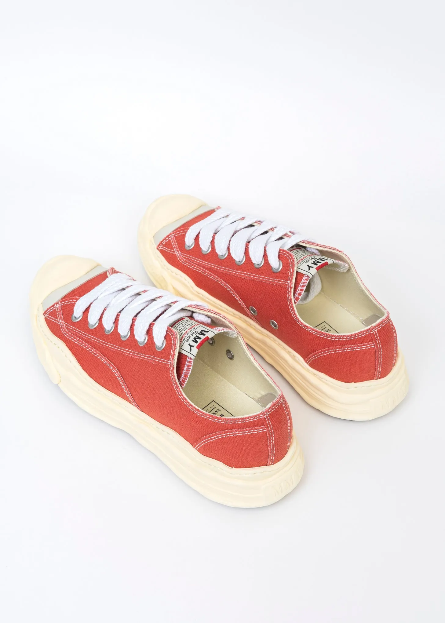 Orange OG Sole Vintage Colour Canvas Low-Top Sneaker (HANK LOW)