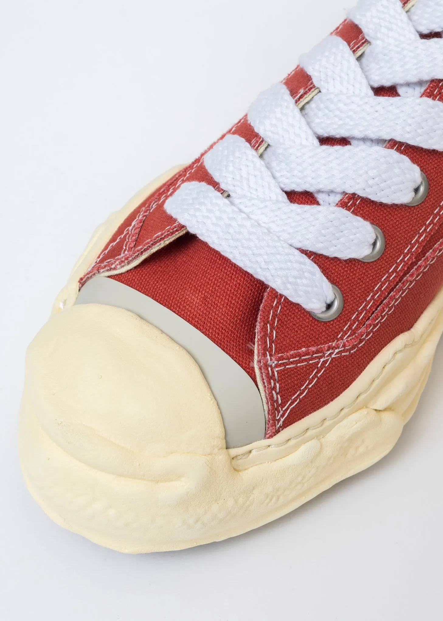 Orange OG Sole Vintage Colour Canvas Low-Top Sneaker (HANK LOW)
