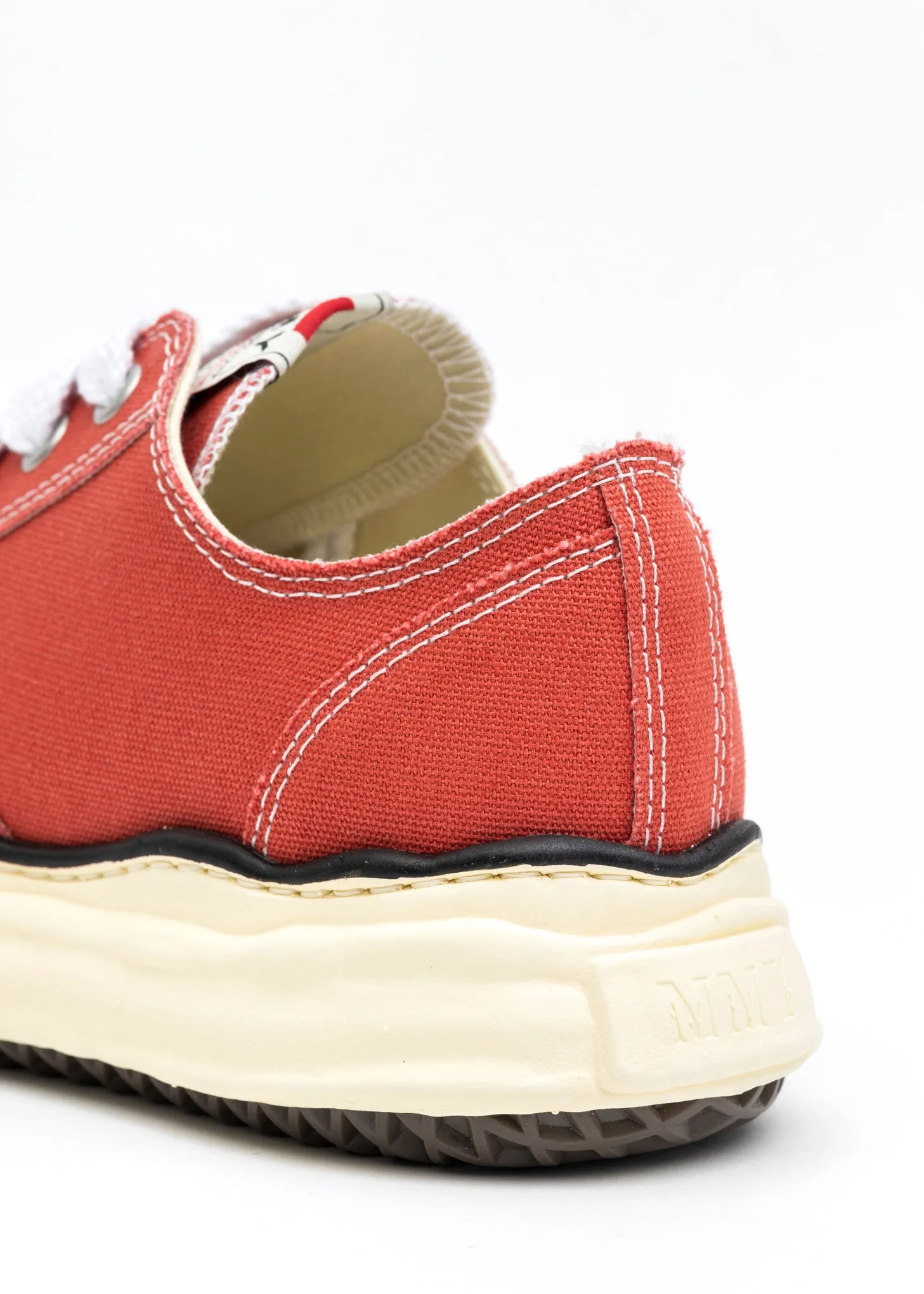 Orange OG Sole Vintage Colour Canvas Low-Top Sneaker (PETERSON LOW)
