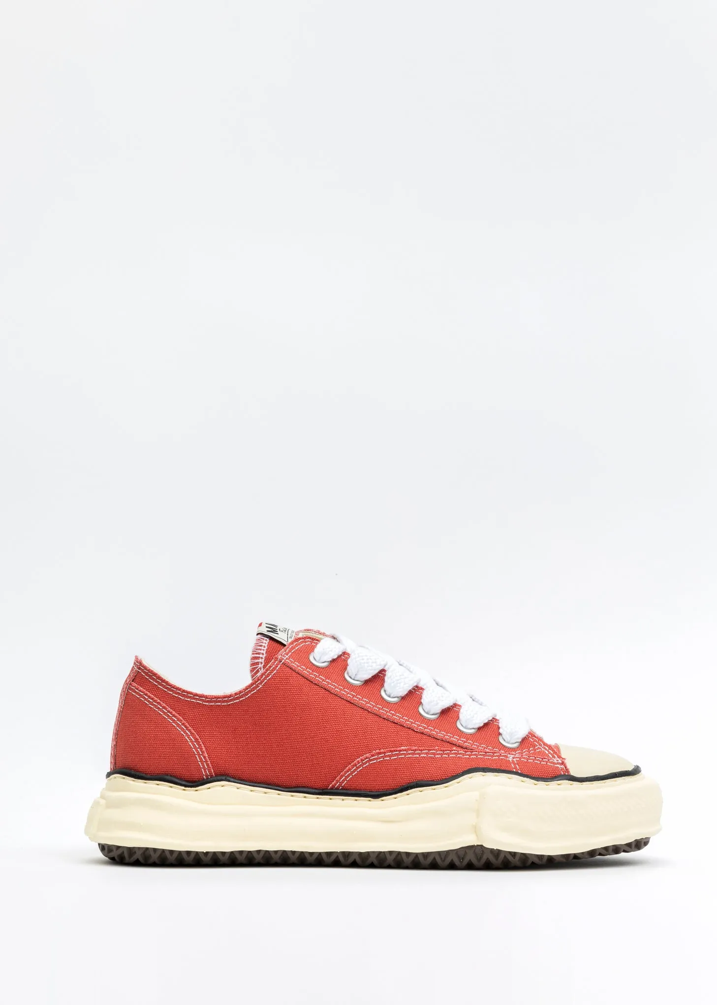 Orange OG Sole Vintage Colour Canvas Low-Top Sneaker (PETERSON LOW)