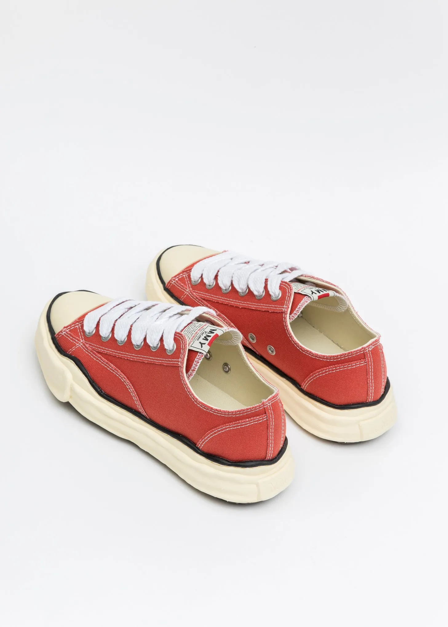 Orange OG Sole Vintage Colour Canvas Low-Top Sneaker (PETERSON LOW)