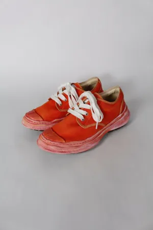Orange Overdyed Original Sole Low Cut Fusion Shoes